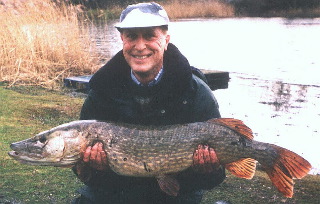 Mike Lloyd and fish