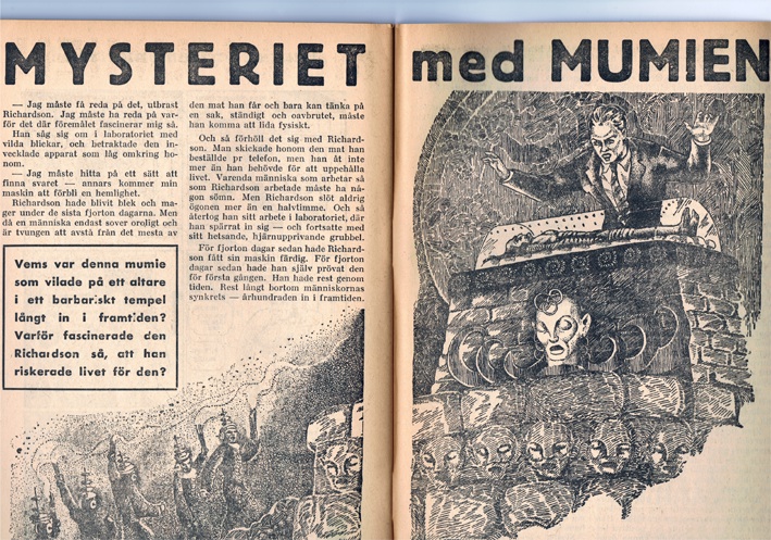 Mummies of Mystery newspaper article