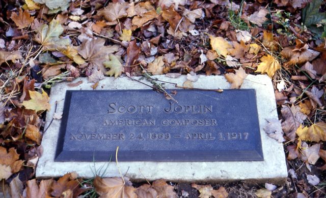Scott Joplin's gravestone