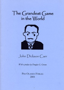 Carr book cover
