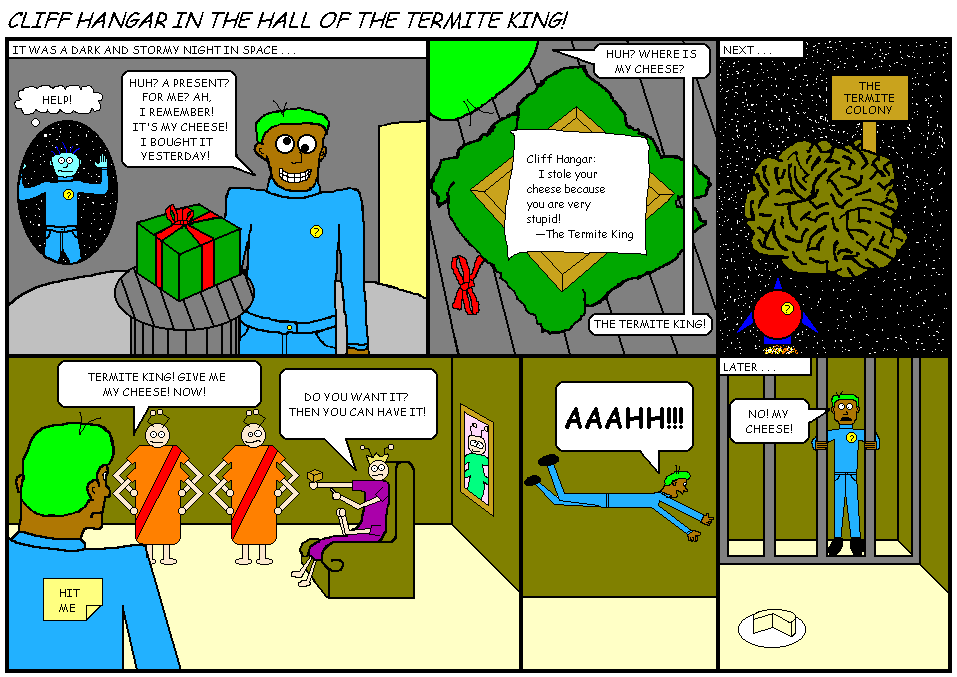 Cliff Hangar in the Hall of the Termite King